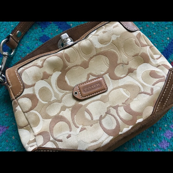 Small Brown Coach Purse - Picture 4 of 8